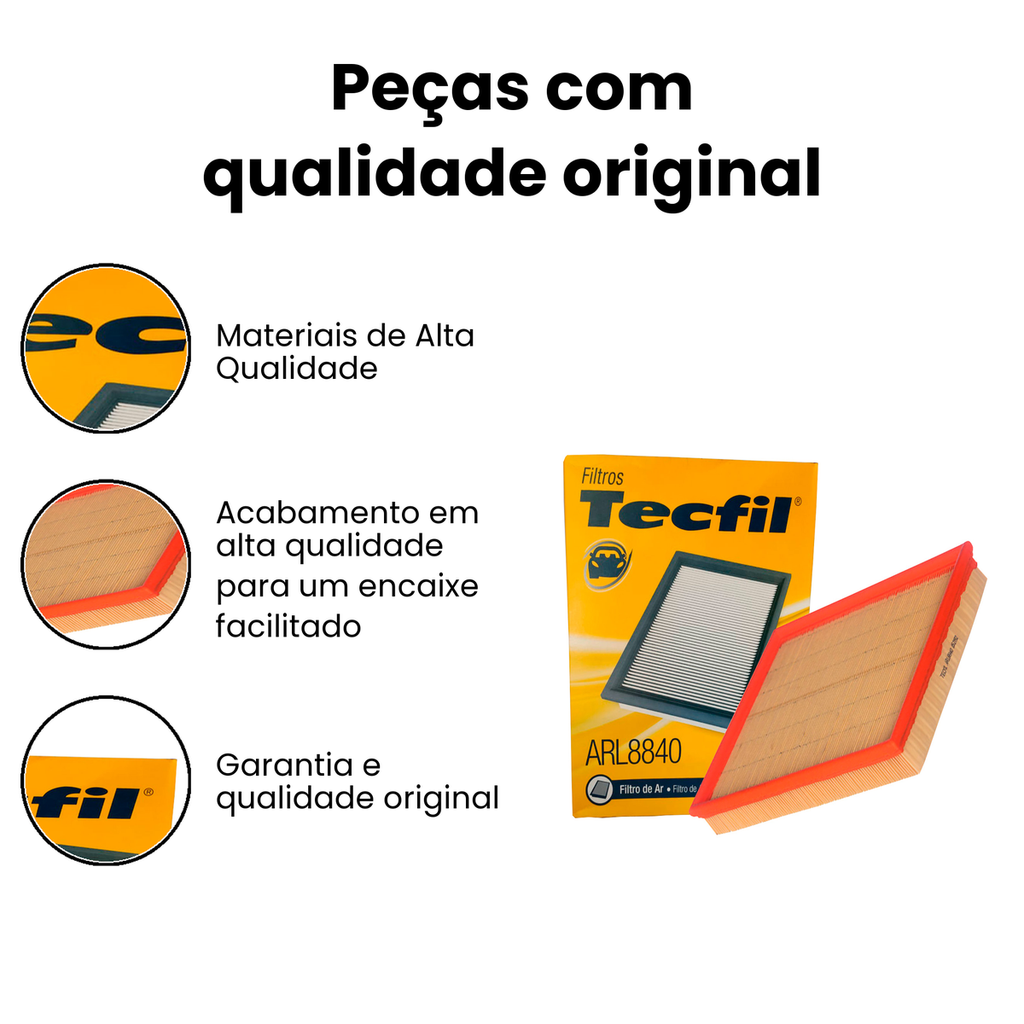 Filtro de Ar TECFIL Vectra Astra - ARL8840 - Imagem 3
