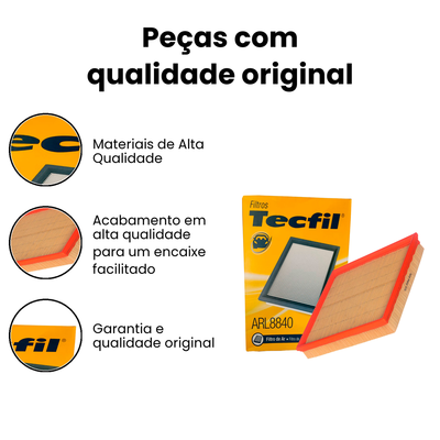 Filtro de Ar TECFIL Vectra Astra - ARL8840 - Imagem 3