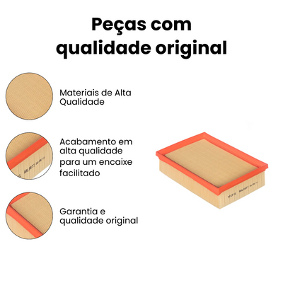 FILTRO DE AR CHEVROLET ARL8877 - Imagem 3