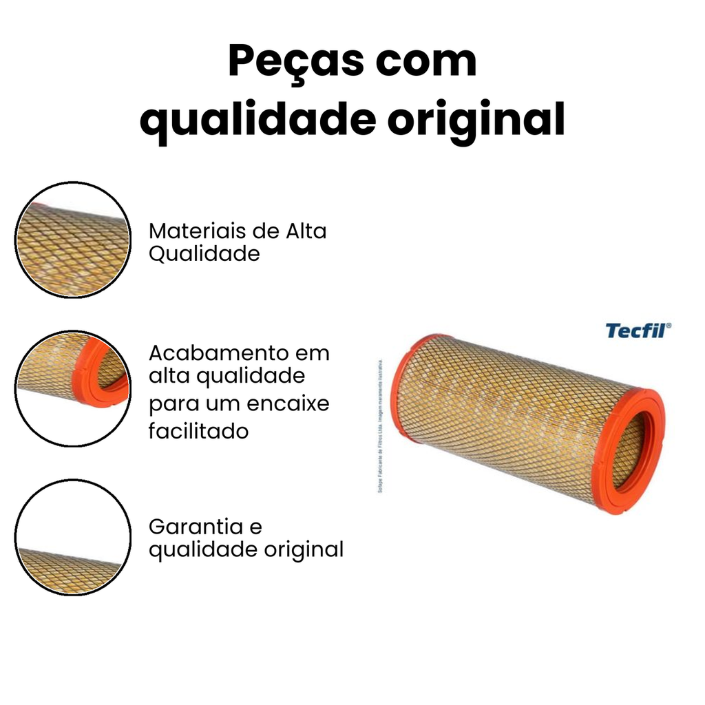 Filtro de Ar TECFIL ARS5673 - CARGO CARGO - Imagem 3