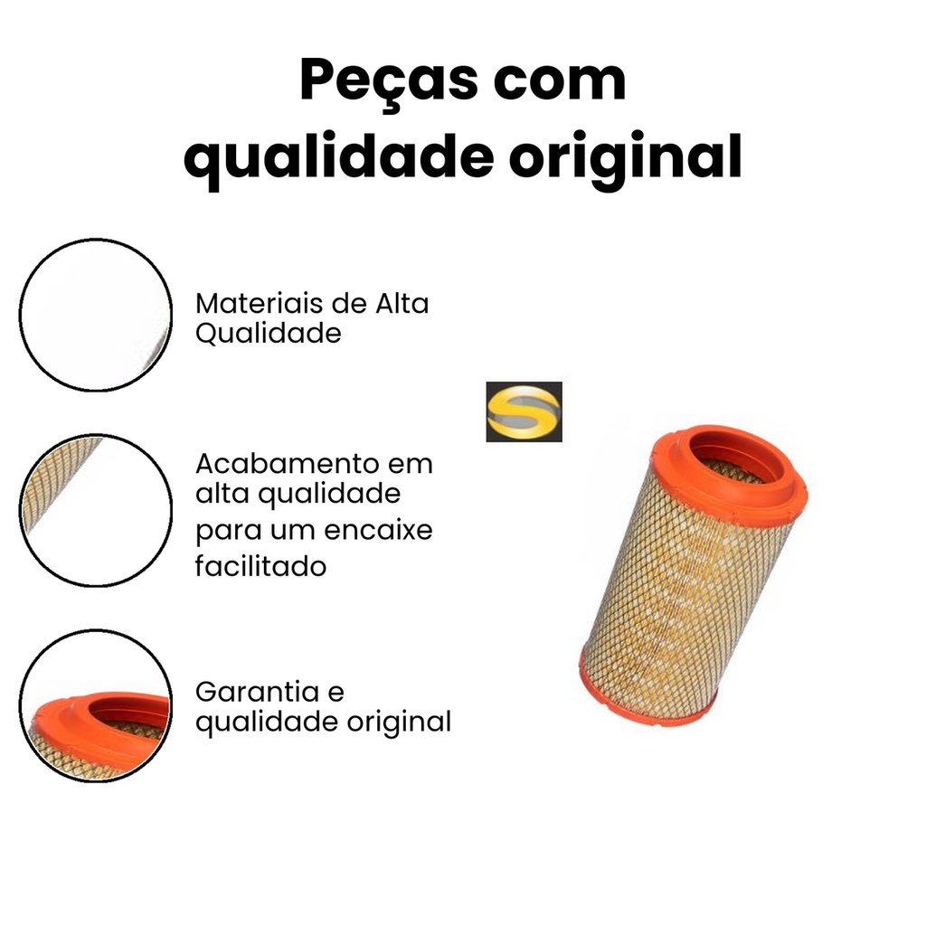 Filtro de Ar TECFIL - MF T4 - Imagem 3