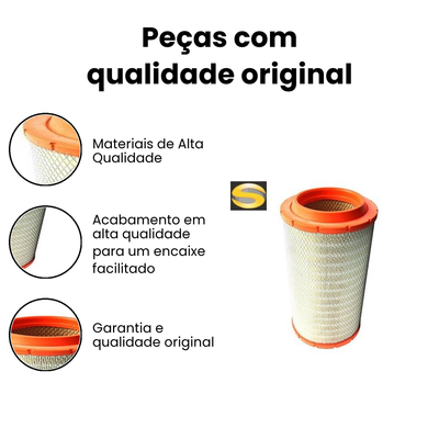 Filtro de Ar TECFIL - Benz OM - Imagem 3