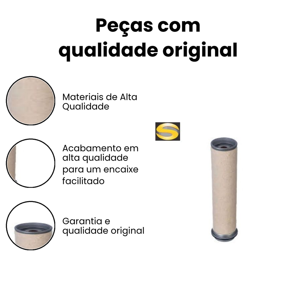 Filtro de Ar TECFIL AS805 - F-4000 500 - Imagem 3