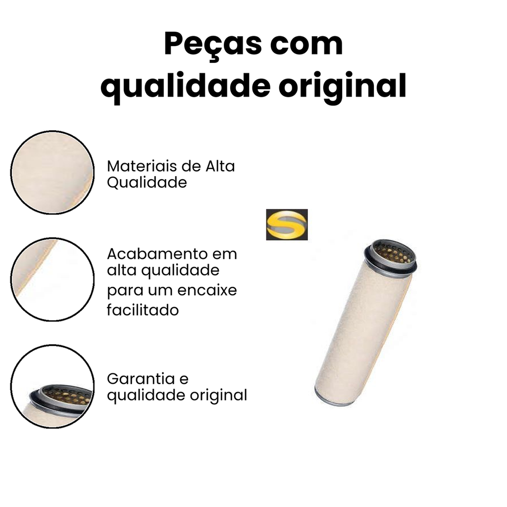 Filtro de Ar TECFIL - BENZ 14-140 - Imagem 3