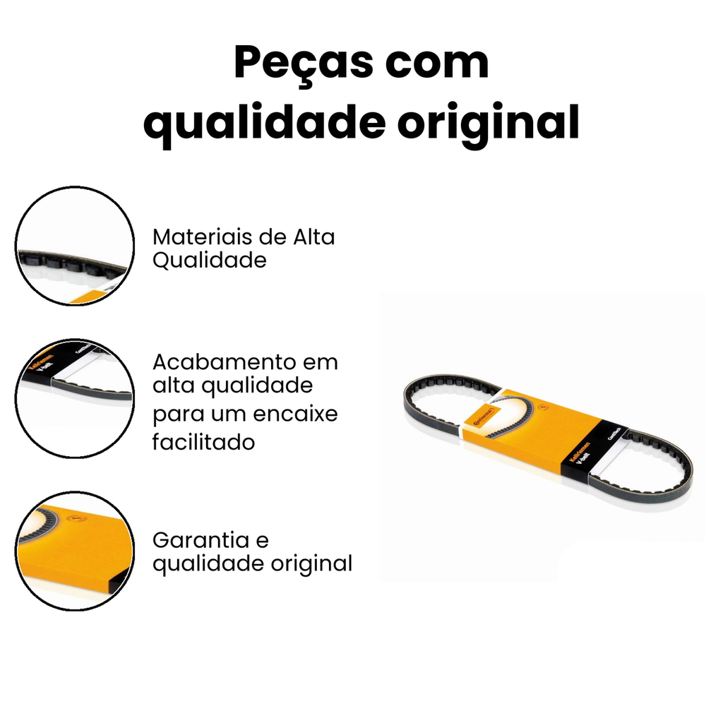 Correia em V CONTITECH Celta Classic - AVX10X925 - Imagem 3