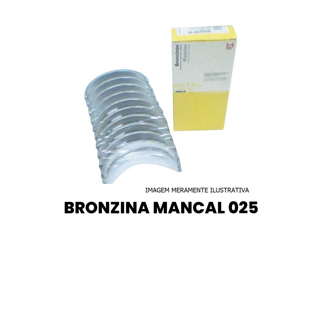 Bronzina Mancal 0.25 MAHLE P K440 - Imagem 2