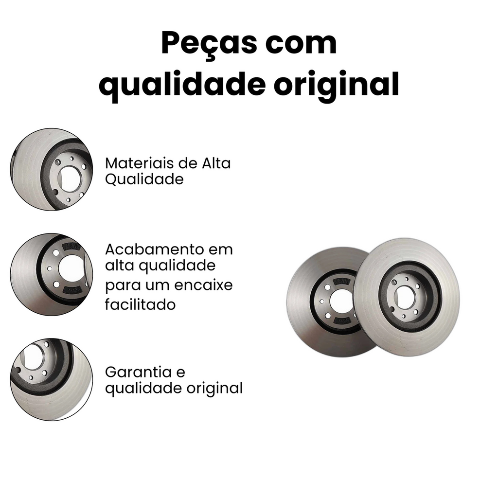 DISCO DE FREIO DIANTEIRO VENTILADO FIAT | ALFA ROMEO BD0356 - Imagem 3