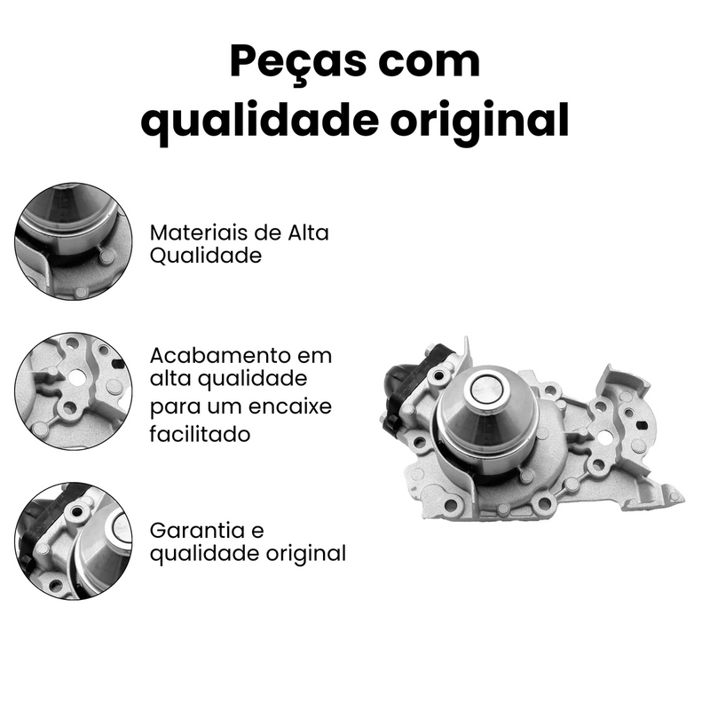 Bomba Água Peugeot 206 99-02 Renault Clio 00-02 Kangoo 01-03 - Imagem 3