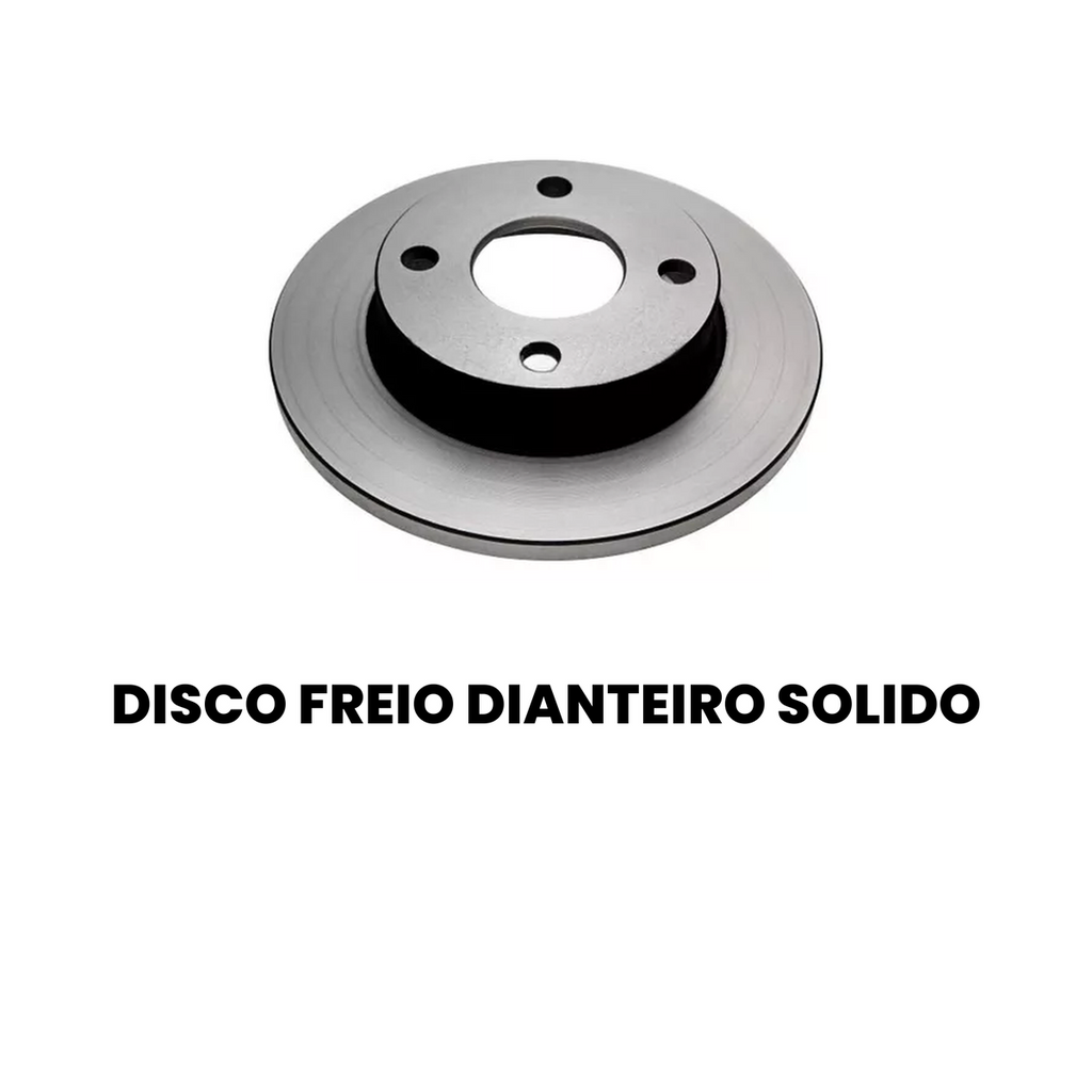 DISCO DE FREIO DIANTEIRO SÓLIDO FORD BD1063 - Imagem 2