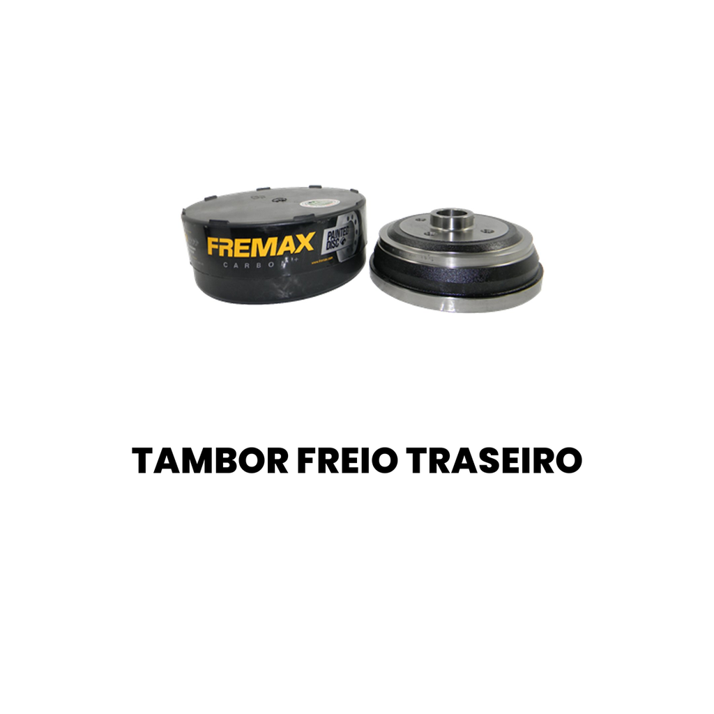 Tambor de Freio Traseiro FREMAX Classic Classic - Imagem 2