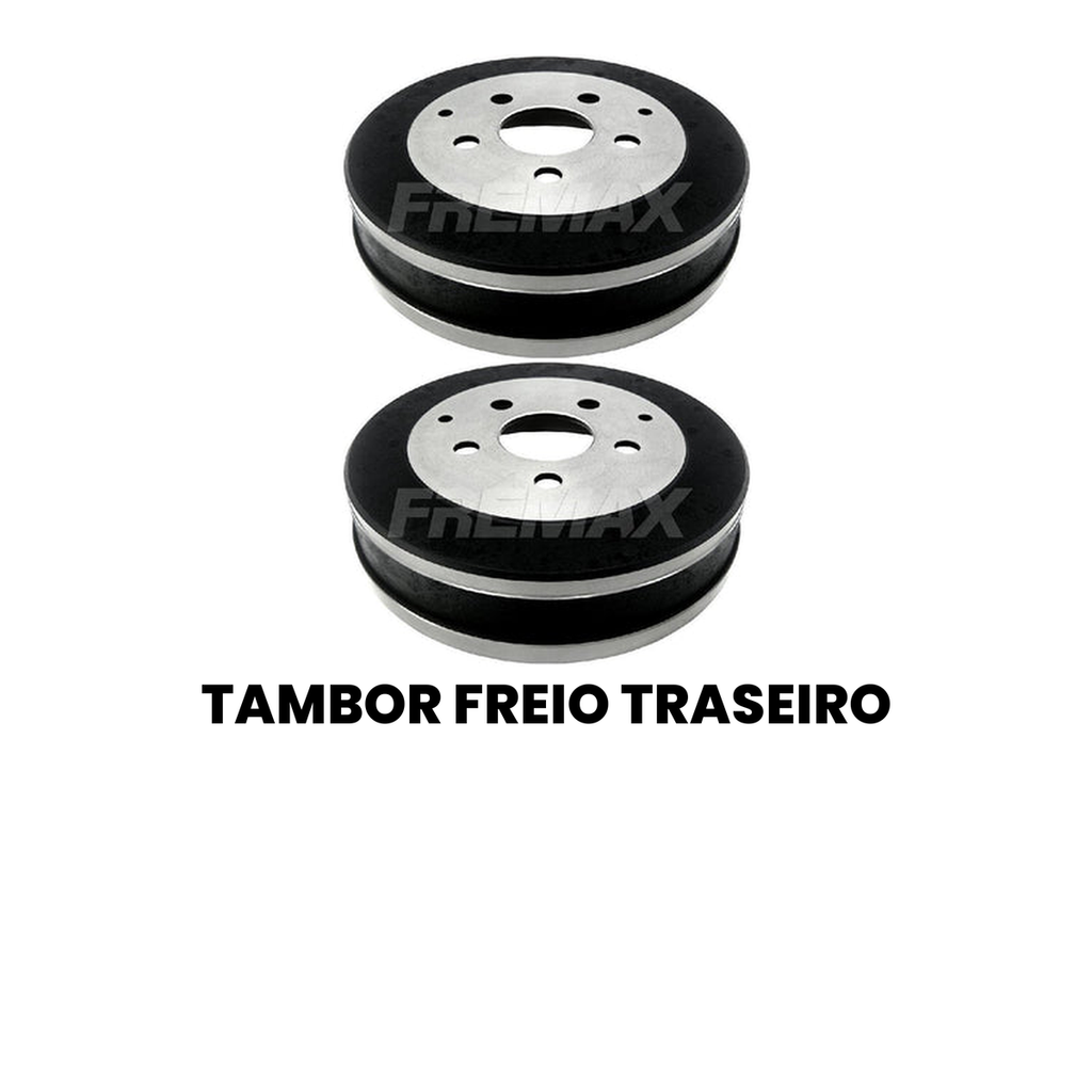 Tambor de Freio Traseiro FREMAX - Kombi - Imagem 2