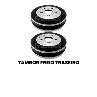 Tambor de Freio Traseiro FREMAX - Kombi - Imagem 2