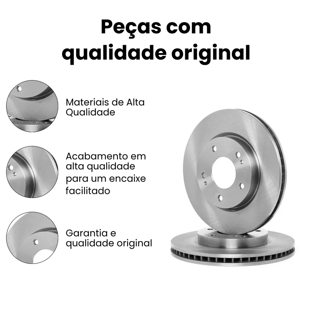 DISCO FREIO DIANTEIRO VENTILADO CHEVROLET BD1559 - Imagem 3