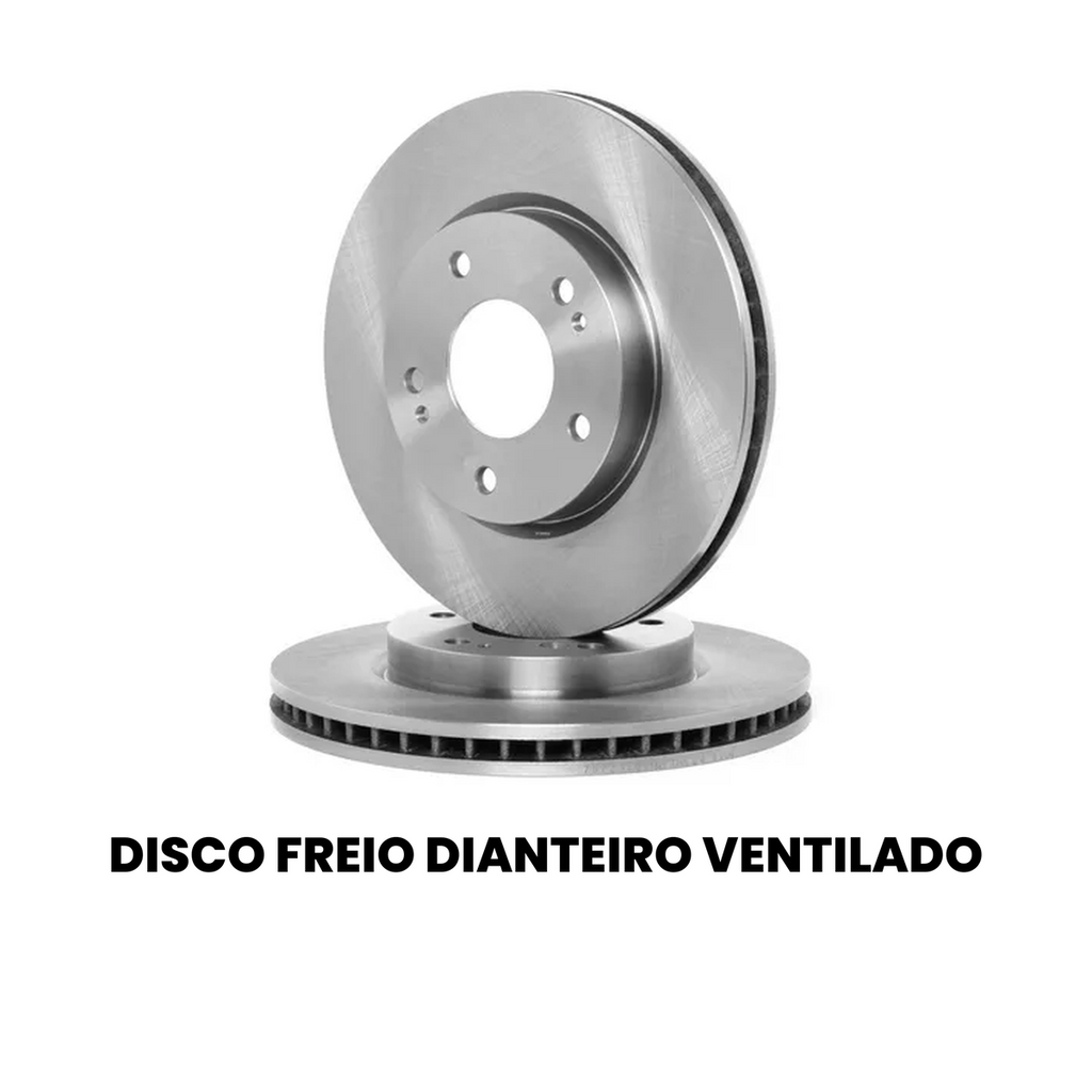 DISCO FREIO DIANTEIRO VENTILADO CHEVROLET BD1559 - Imagem 2