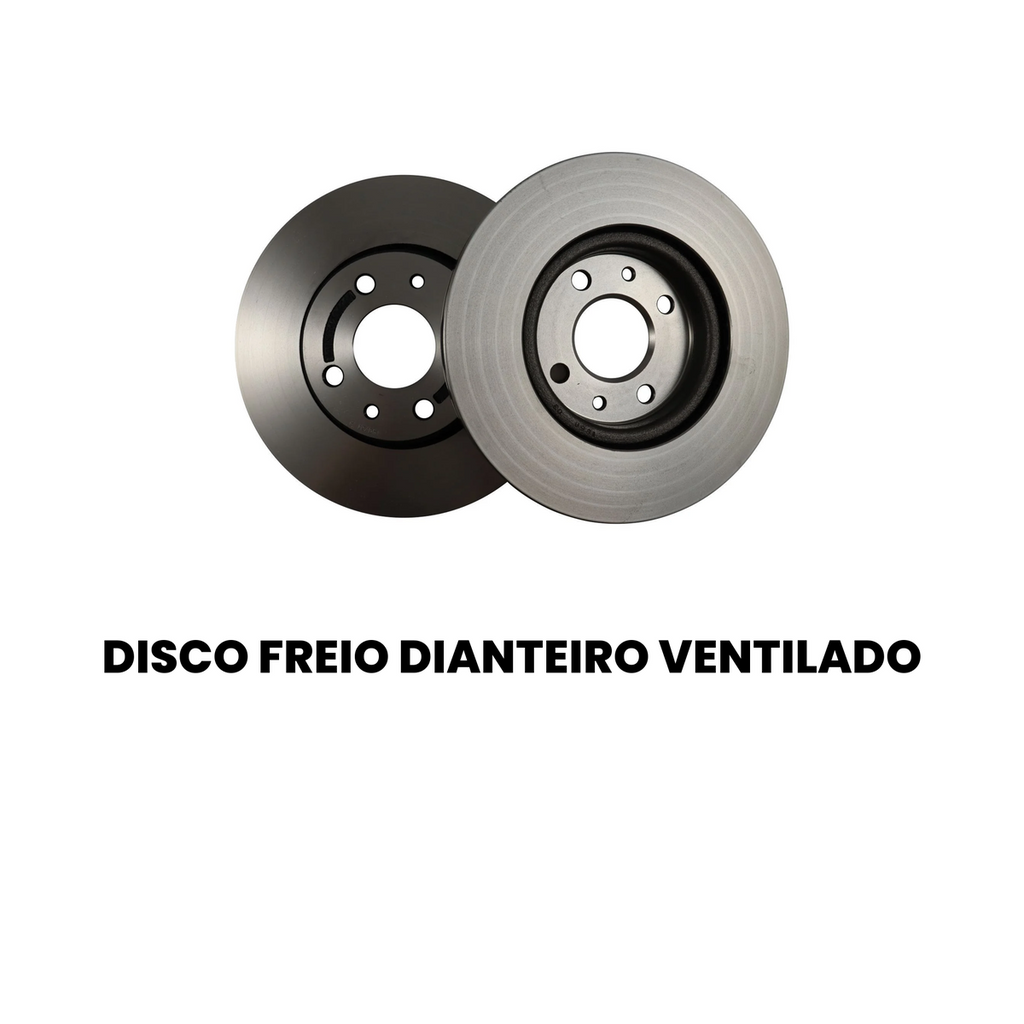 DISCO FREIO DIANTEIRO VENTILADO FIAT BD1650 - Imagem 2