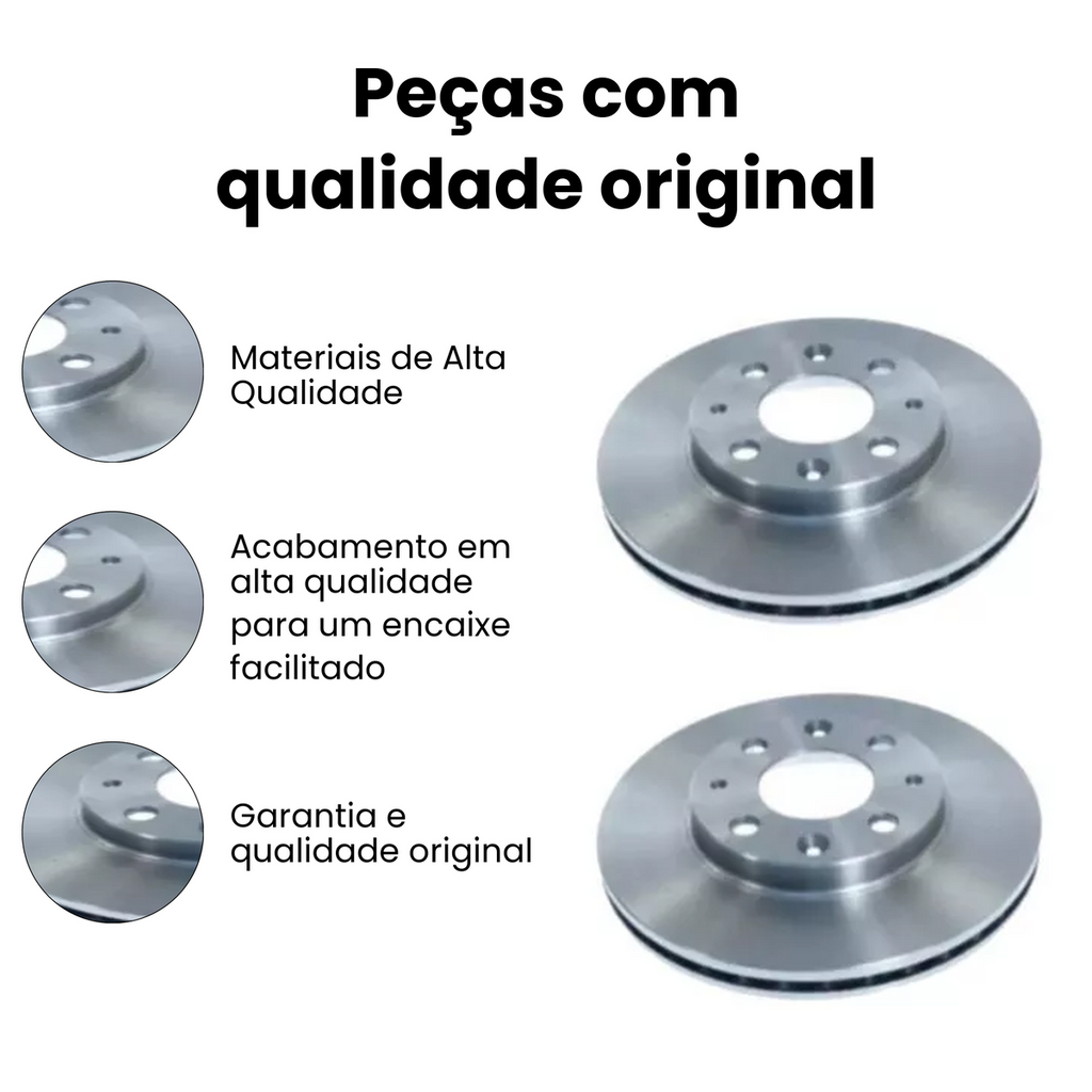 DISCO DE FREIO DIANTEIRO VENTILADO HONDA | ACURA BD1700 - Imagem 3