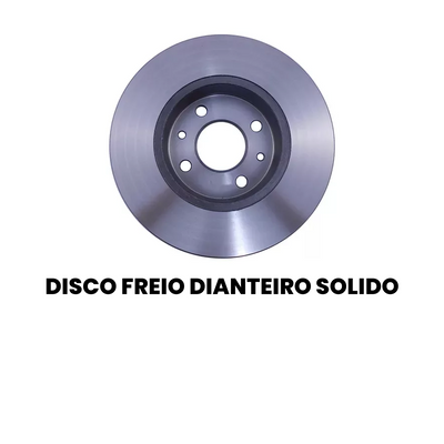 DISCO DE FREIO DIANTEIRO SÓLIDO FIAT BD1815 - Imagem 2