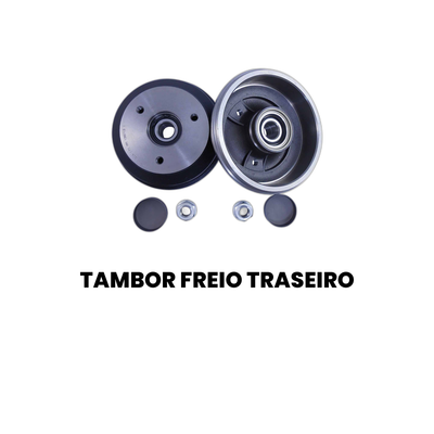 Tambor de Freio Traseiro FREMAX Kwid Kwid - Imagem 2