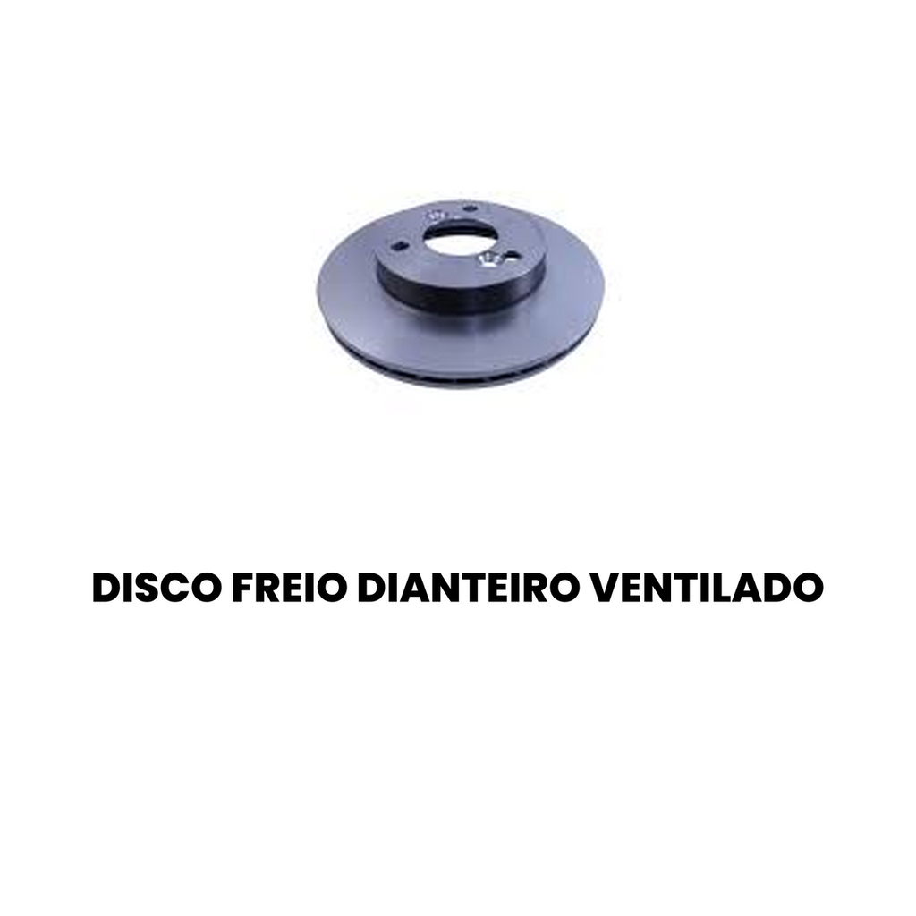 DISCO DE FREIO DIANTEIRO VENTILADO RENAULT BD3106 - Imagem 2