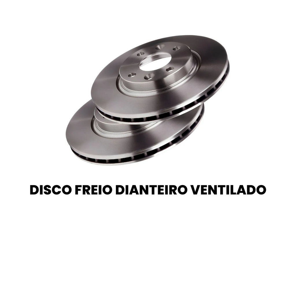 DISCO DE FREIO DIANTEIRO VENTILADO RENAULT BD3108 - Imagem 2