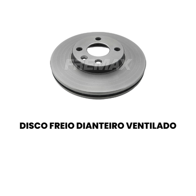 Disco de Freio Dianteiro Ventilado FREMAX - Cobalt - Imagem 2