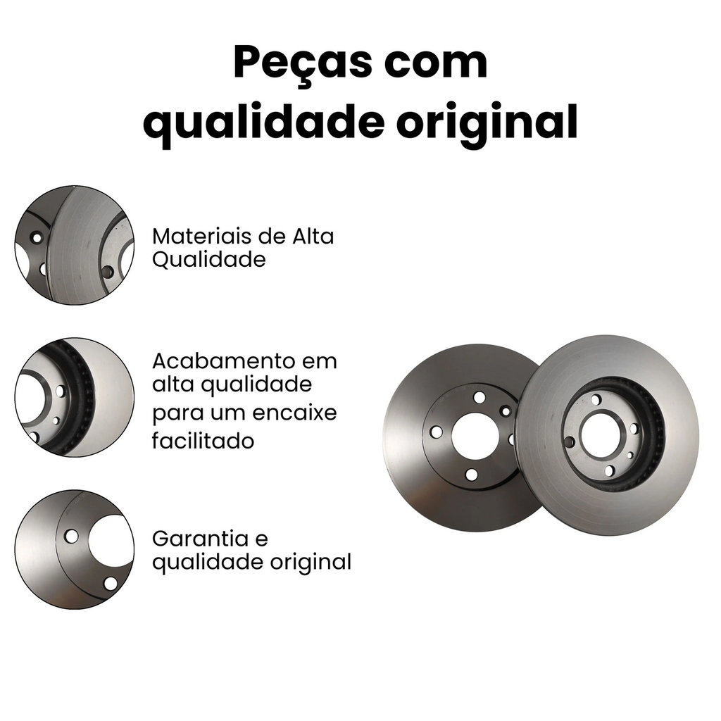 DISCO DE FREIO DIANTEIRO VENTILADO CHEVROLET BD3547 - Imagem 3