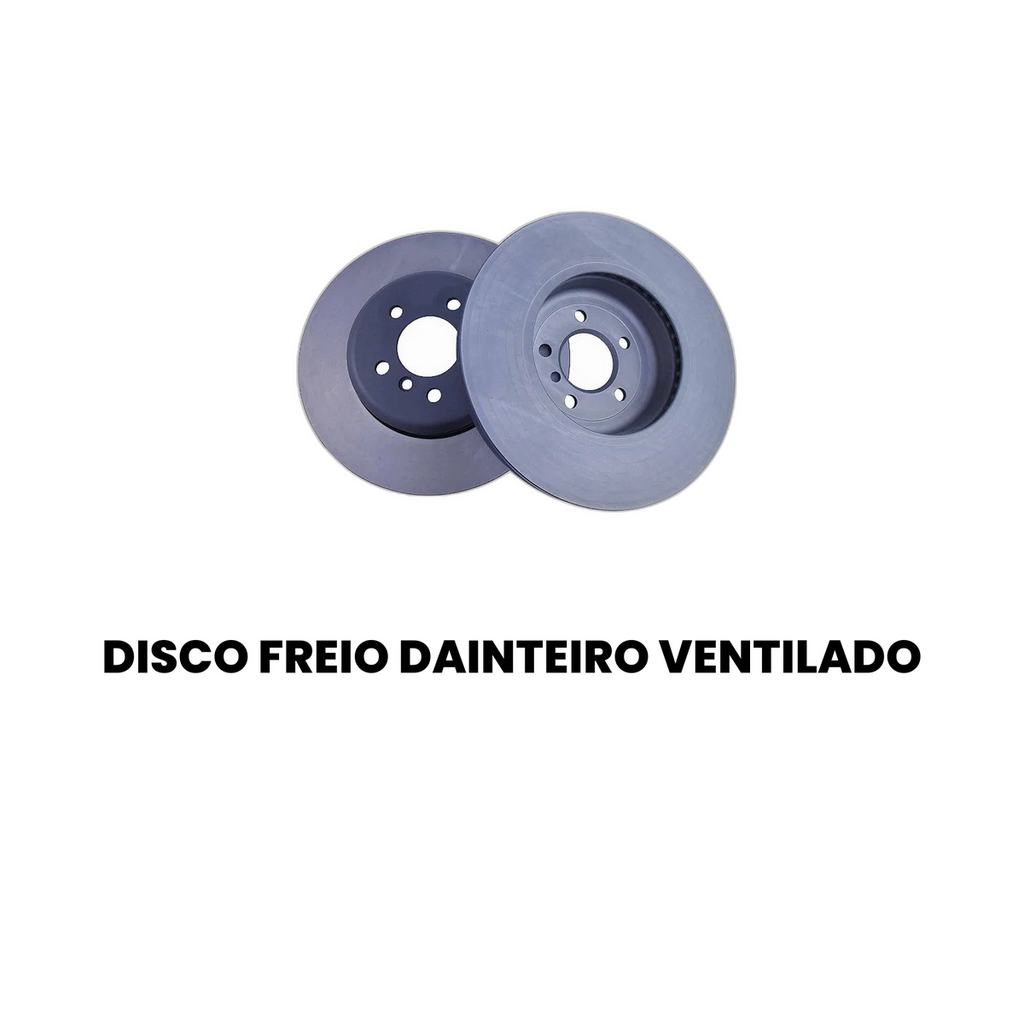 DISCO DE FREIO DIANTEIRO VENTILADO BMW BD3554 - Imagem 2