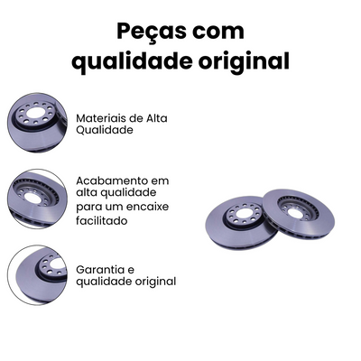 DISCO DE FREIO DIANTEIRO VENTILADO JEEP | FIAT BD3608 - Imagem 3