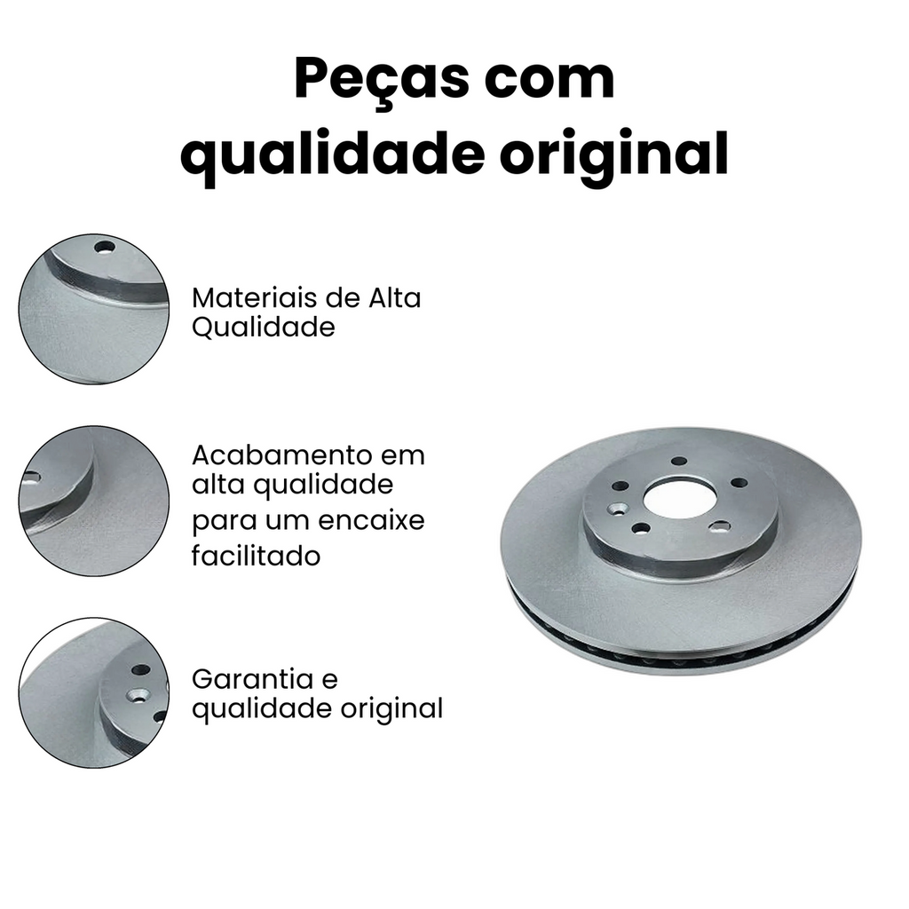 DISCO FREIO DIANTEIRO VENTILADO CHEVROLET BD3966 - Imagem 3