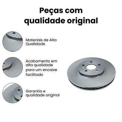 DISCO FREIO DIANTEIRO VENTILADO CHEVROLET BD3966 - Imagem 3