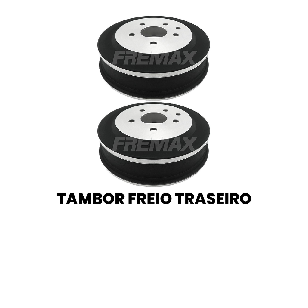 Tambor de Freio Traseiro S10 S10 - FREMAX BD3967 - Imagem 2