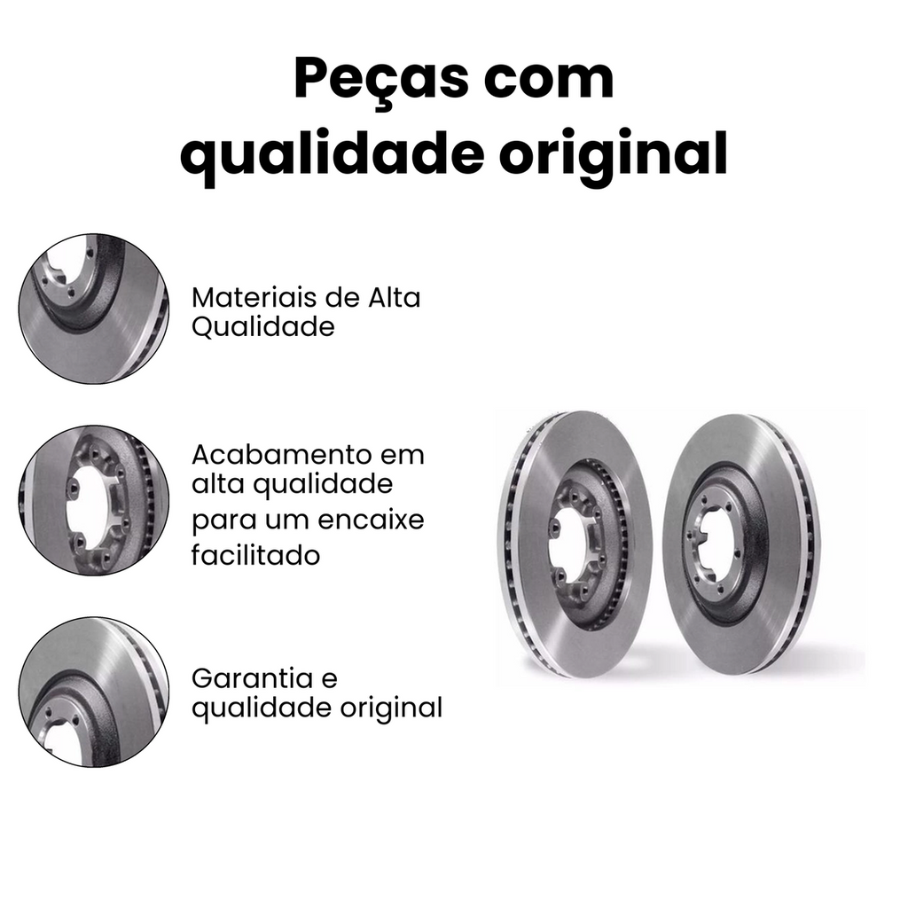 DISCO FREIO DIANTEIRO VENTILADO CHEVROLET BD3970 - Imagem 3