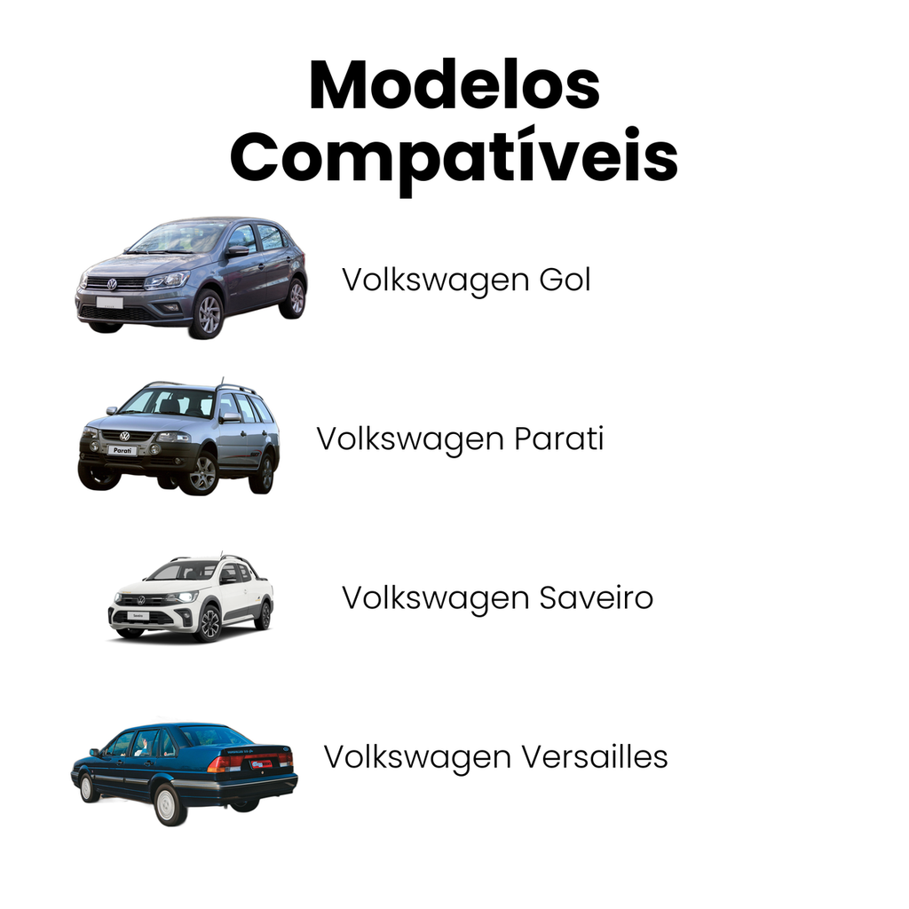 Par Disco Freio Diant Ventilado Volkswagen Gol Parati Saveiro 19 - Imagem 4