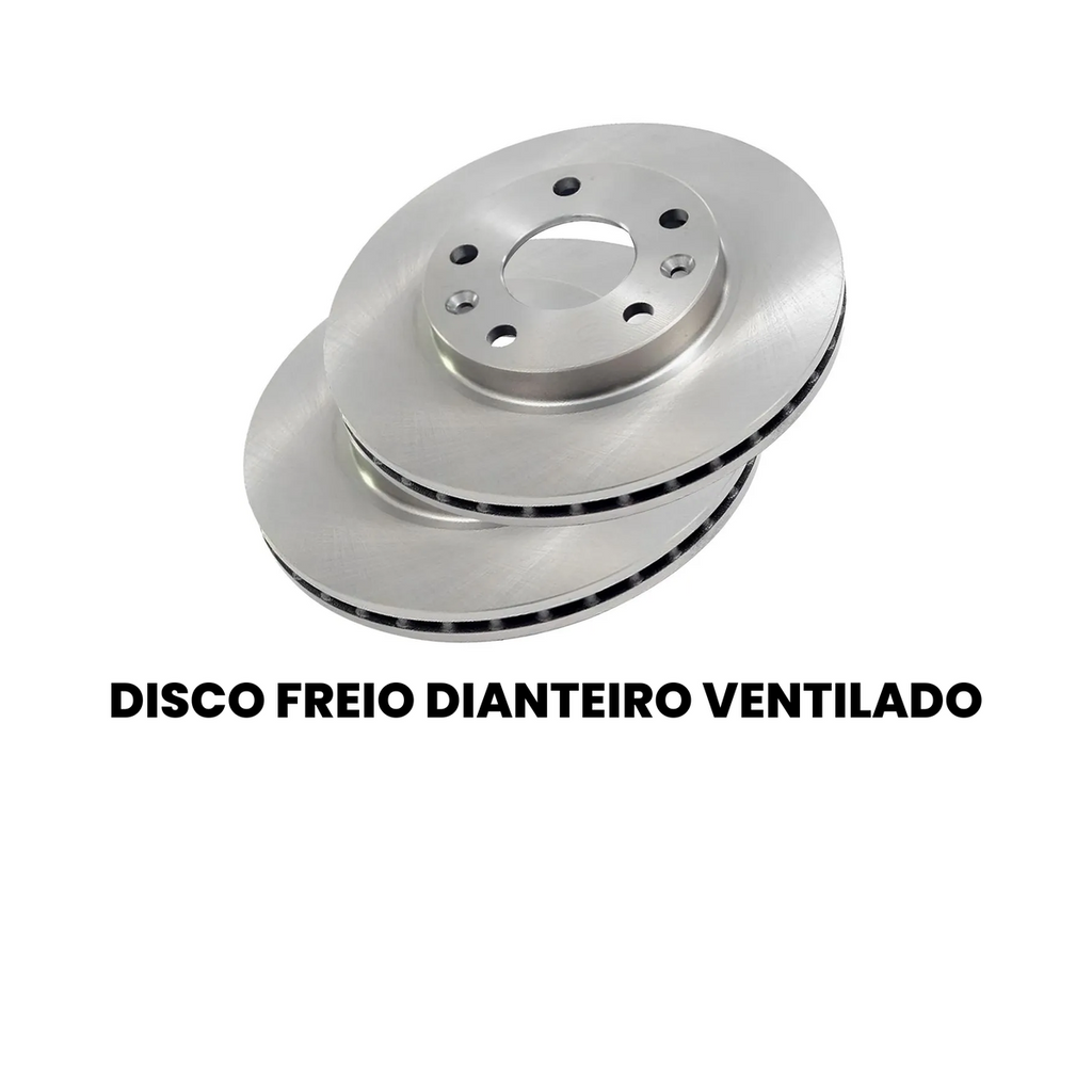 DISCO FREIO DIANTEIRO VENTILADO RENAULT BD4009 - Imagem 2
