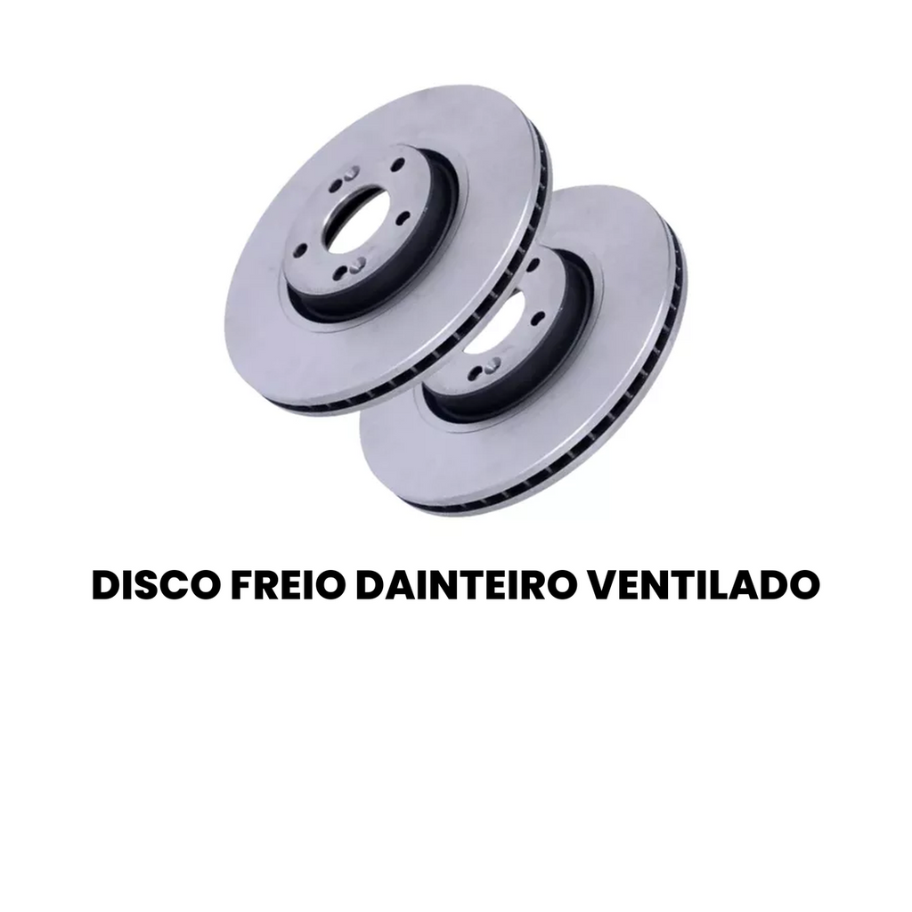DISCO FREIO DIANTEIRO VENTILADO HYUNDAI | KIA BD4051 - Imagem 2