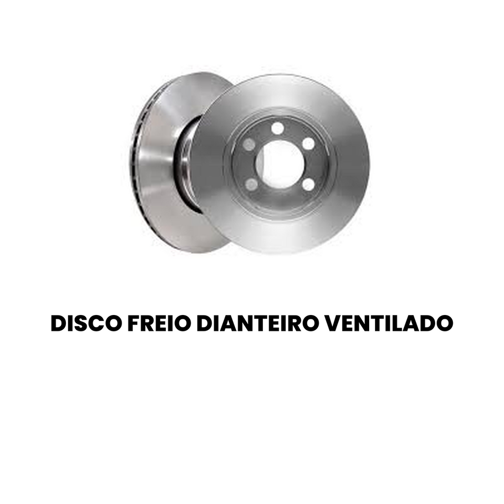 DISCO FREIO DIANTEIRO VENTILADO FIAT | PEUGEOT | CITROEN BD4681 - Imagem 2