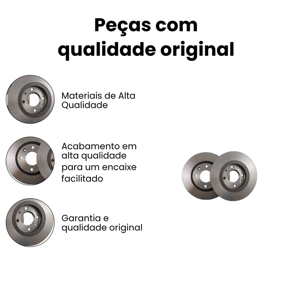 DISCO FREIO DIANTEIRO SOLIDO PEUGEOT | CITROEN BD4692 - Imagem 3