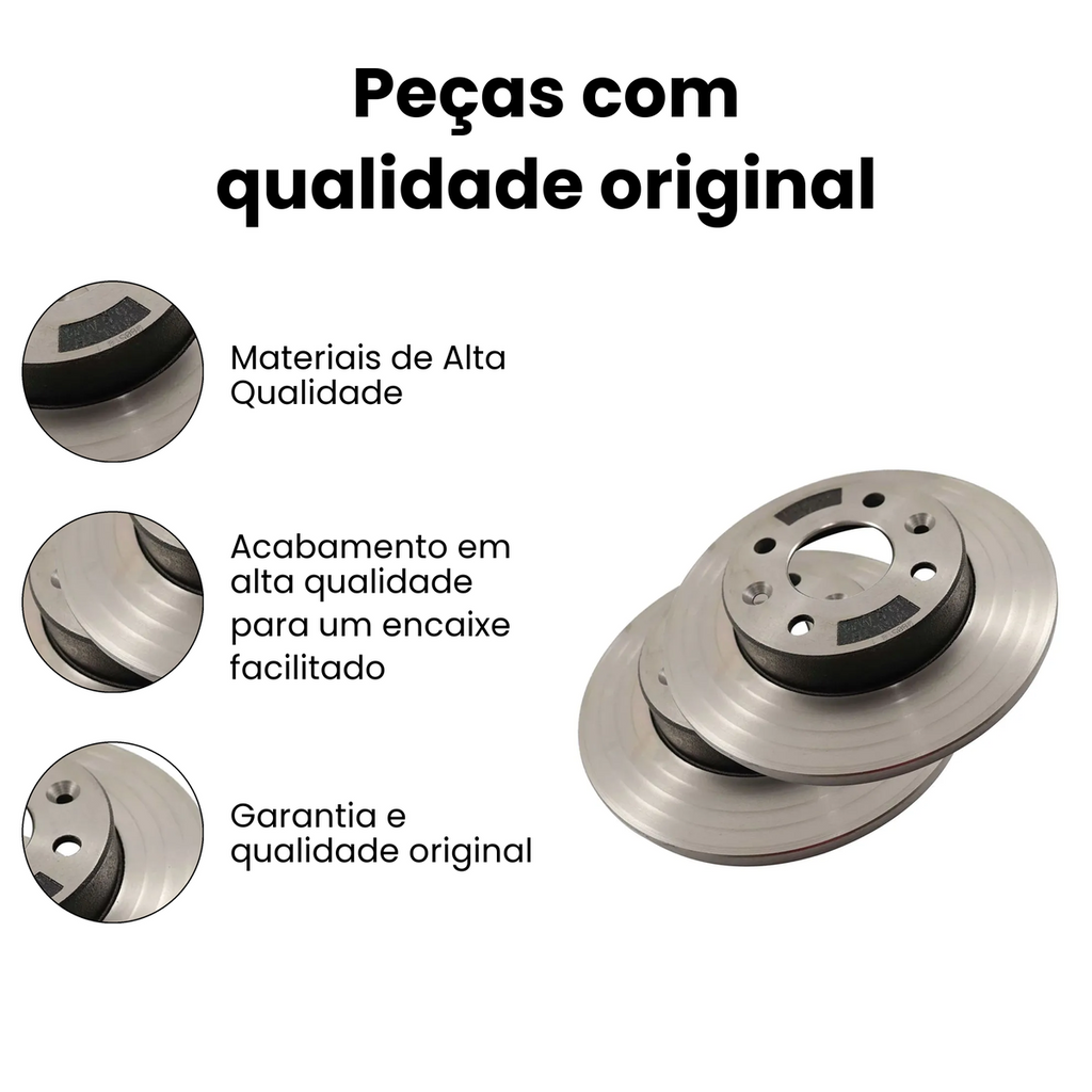 DISCO FREIO DIANTEIRO SOLIDO RENAULT BD4705 - Imagem 3