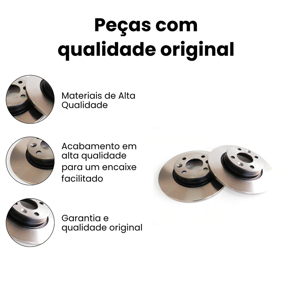 DISCO DE FREIO DIANTEIRO SÓLIDO RENAULT BD4707 - Imagem 3