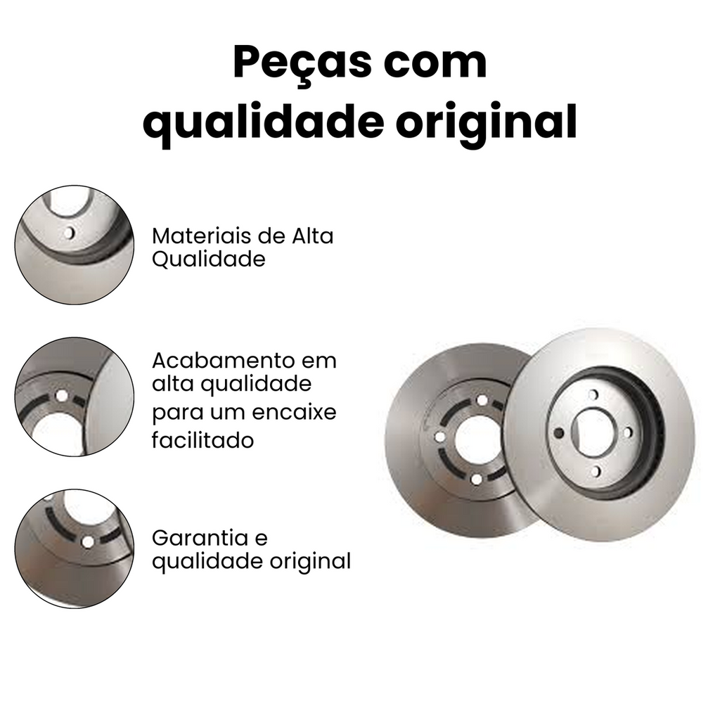 DISCO FREIO DIANTEIRO VENTILADO NISSAN BD4740 - Imagem 3