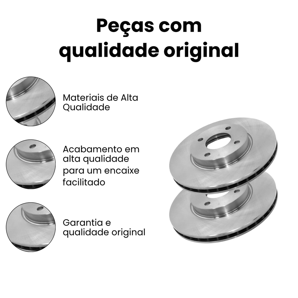 DISCO FREIO DIANTEIRO VENTILADO NISSAN BD4758 - Imagem 3