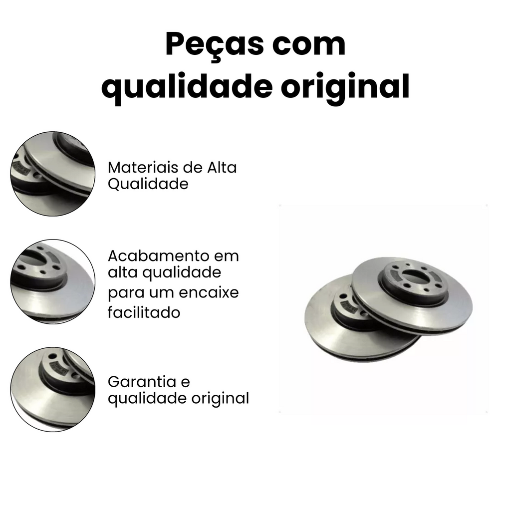 DISCO FREIO DIANTEIRO VENTILADO FIAT | ALFA ROMEO BD5056 - Imagem 3