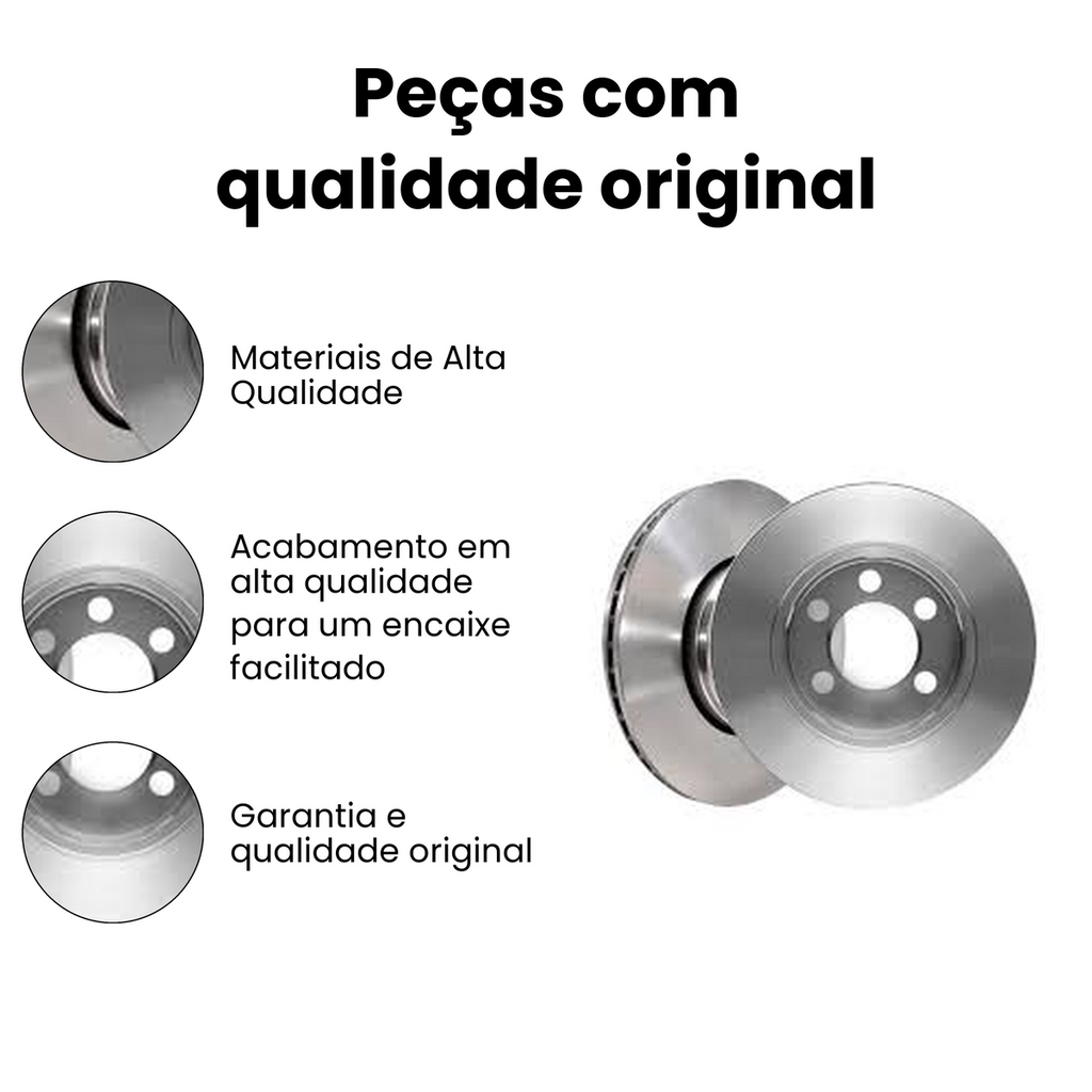 DISCO FREIO DIANTEIRO VENTILADO HYUNDAI BD5130 - Imagem 3