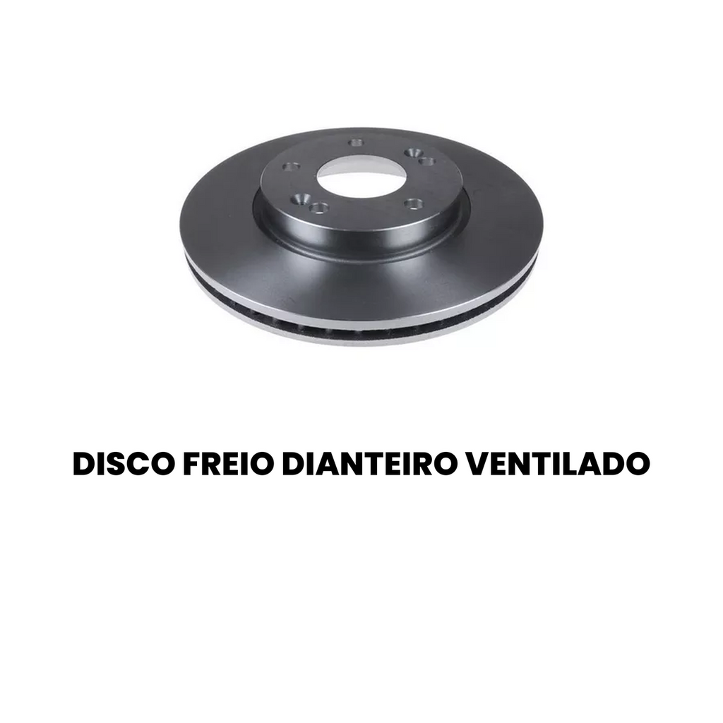 DISCO DE FREIO DIANTEIRO VENTILADO HYUNDAI | KIA BD5182 - Imagem 2