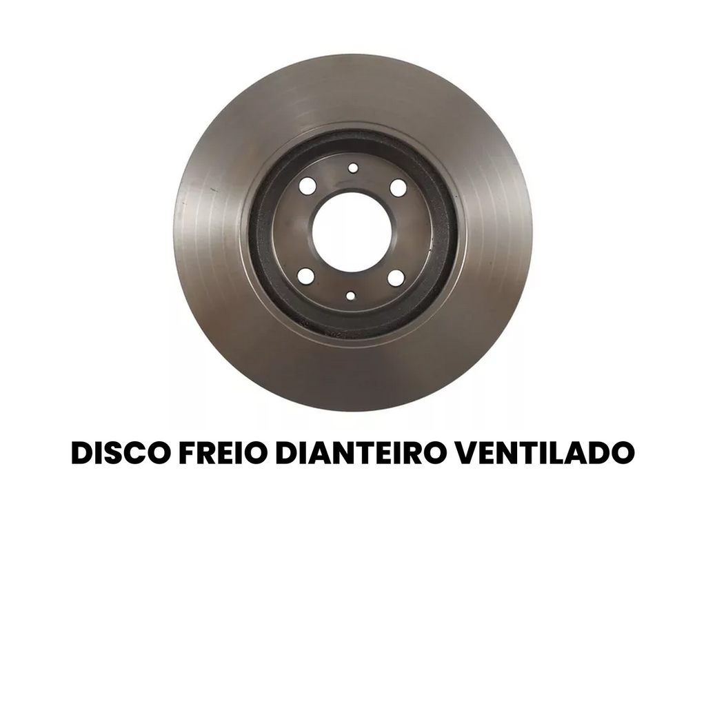 DISCO FREIO DIANTEIRO VENTILADO HYUNDAI BD5203 - Imagem 2