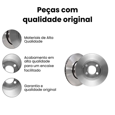 DISCO FREIO DIANTEIRO VENTILADO HYUNDAI | KIA BD5206 - Imagem 3