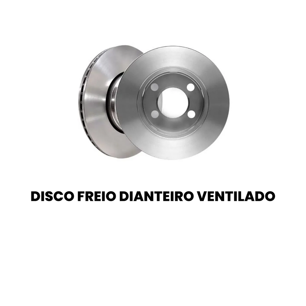 DISCO FREIO DIANTEIRO VENTILADO FORD BD5212 - Imagem 2
