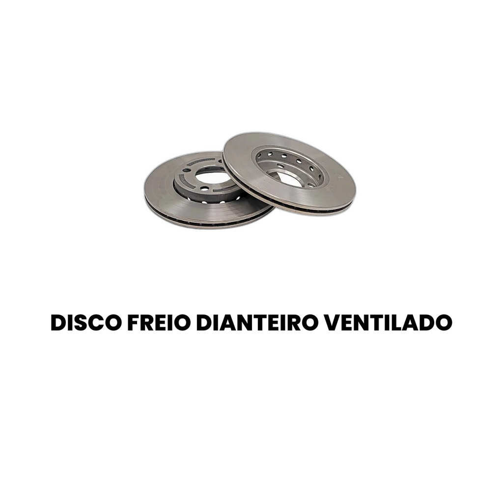 DISCO FREIO DIANTEIRO VENTILADO VOLKSWAGEN BD5298 - Imagem 2