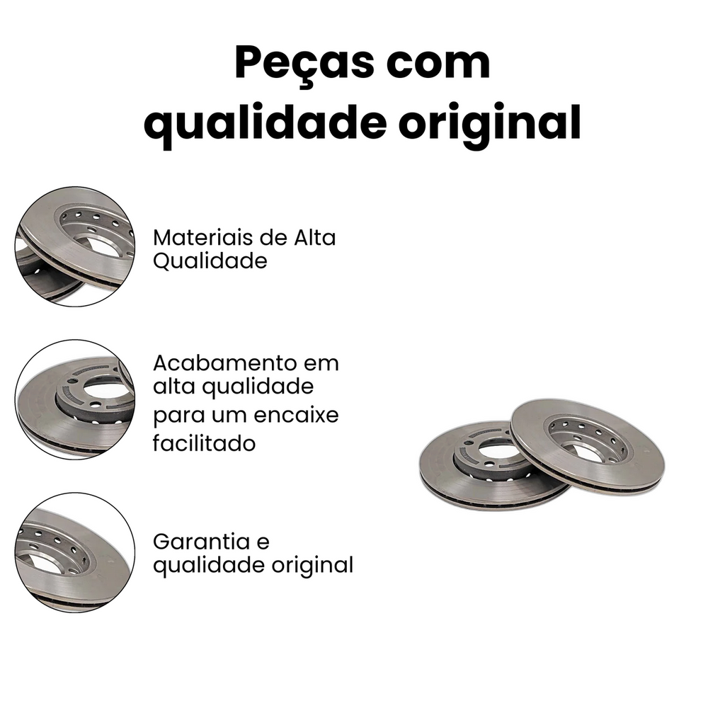 DISCO FREIO DIANTEIRO VENTILADO VOLKSWAGEN BD5298 - Imagem 3