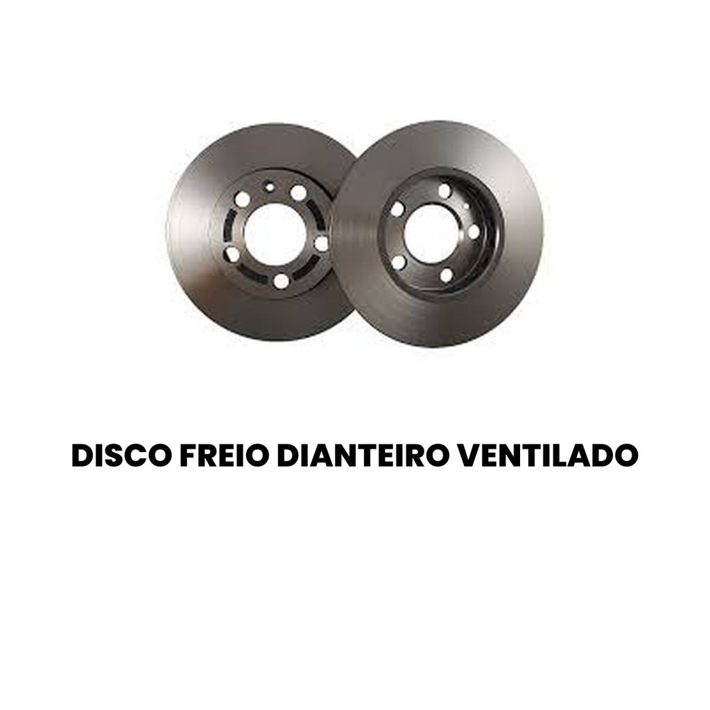 DISCO FREIO DIANTEIRO VENTILADO VOLKSWAGEN BD5308 - Imagem 2